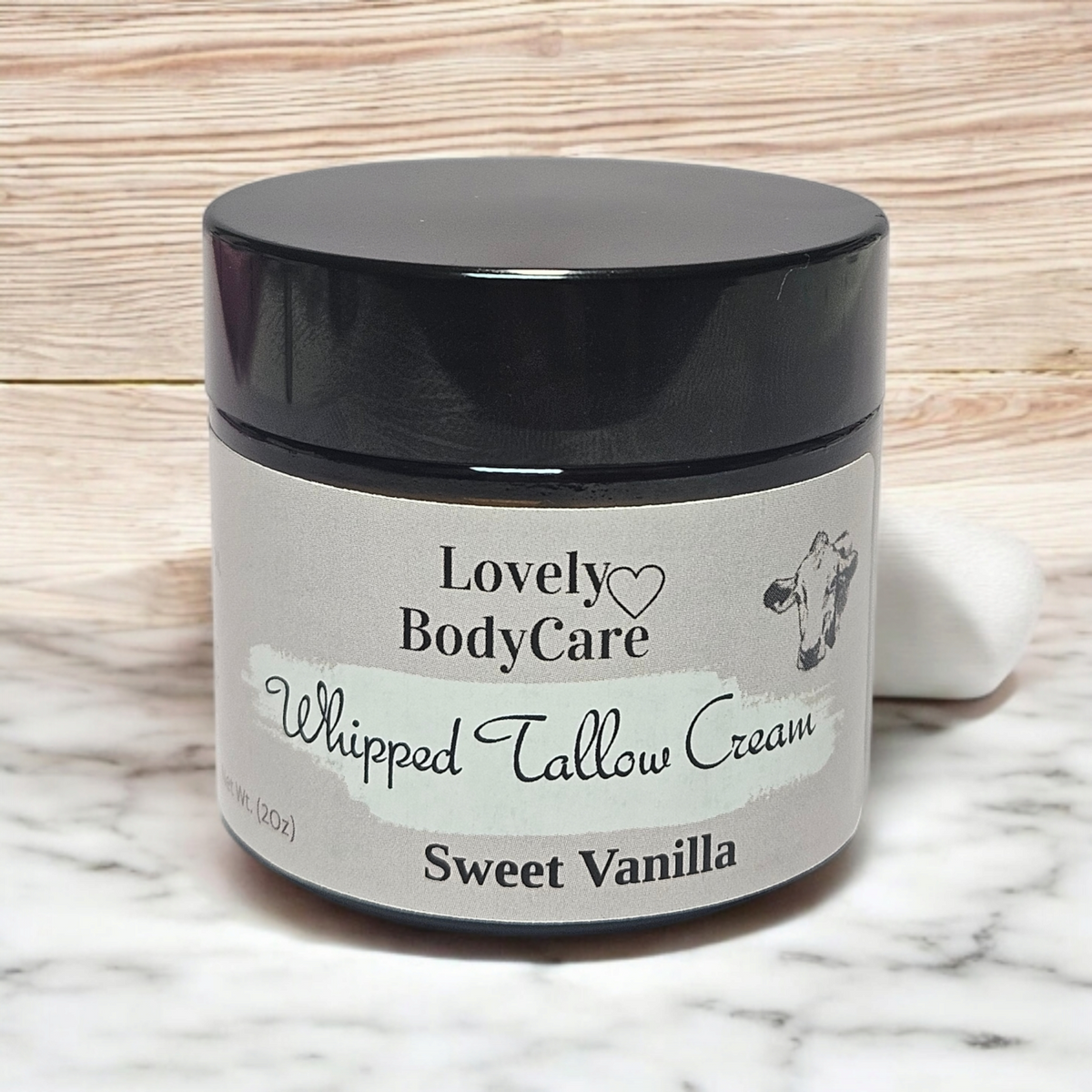 Whipped 100% Organic Grass Fed Beef Tallow Cream